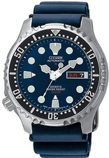 CITIZEN PROMASTER NY0040-17L AUTOMATIC WINDING DIVERS Waterproof Men Watch Navy