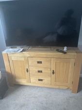 Spacious Solid Oak Sideboard