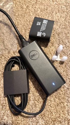 Used 65w dell adapter charger - used,