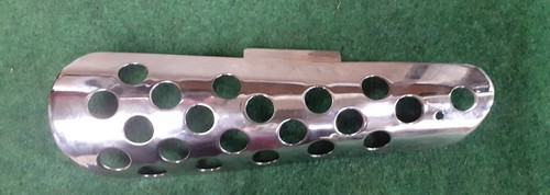 Leg guard heat shield triumph - leg, guard/heat