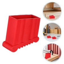  4pcs Step Ladder Leg Caps - Wide Rubber Non-Slip Feet Covers Floor Protectors -