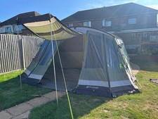 Outwell Vermont XLP 7 Person Tent with Carpet, Camping Wardrobes/Chest/Kitchen