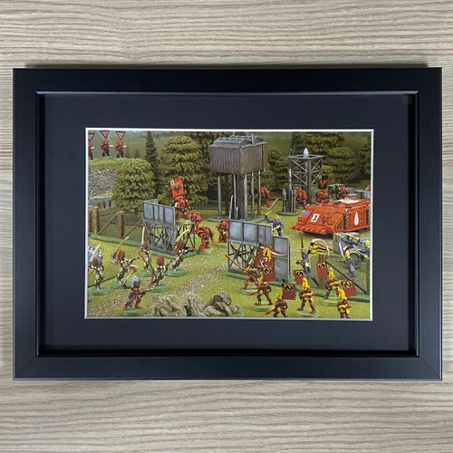Eldar blood angels framed - vs,