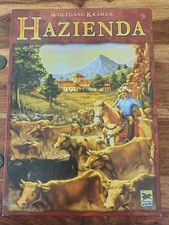 Hacienda / Hazienda Board Game Rio Grande Games 100% Complete, Award Winner
