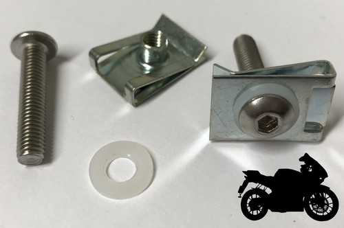10x belly pan metal clips - belly,