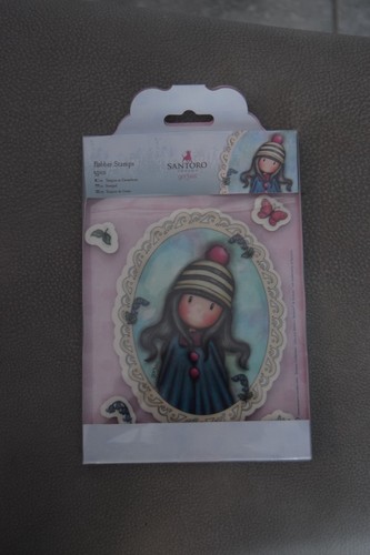Santoro gorjuss rubber stamp - rubber,