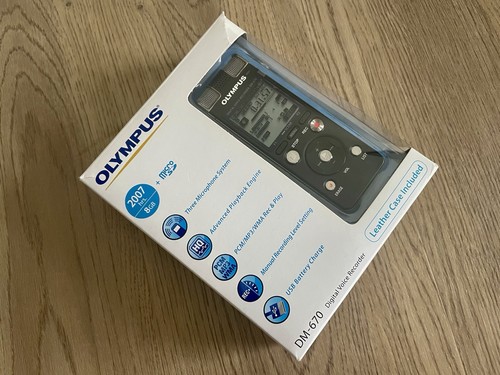 Olympus 670 digital voice - dm-670,