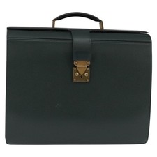 LOUIS VUITTON Taiga Pilot Case Ural Business Bag Epicea M30024 LV Auth 135245