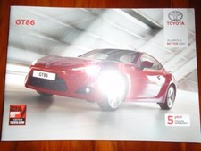 Toyota GT86 range brochure Mar