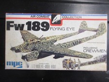 MPC 1/72 FOCKE-WULF Fw189 flying eye w/CREWMEN  #2-2112vintage
