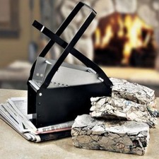Paper Log Briquette Maker, DIY