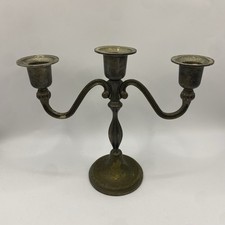 Vintage Brass Three Arm