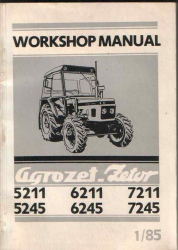 Zetor tractor 5211 5245 - 5211,