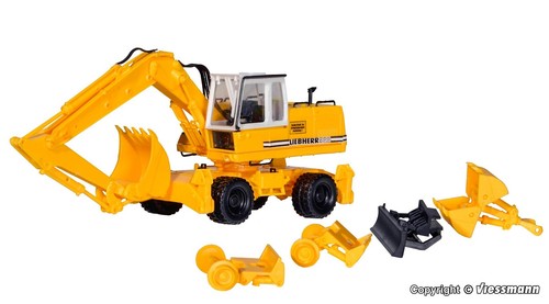 Liebherr wheeled excavator - wheeled,