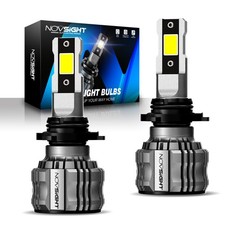 NOVSIGHT 2X HB3 9005 LED Bulbs High Low Fog Light 15000LM 72W 6500K Plug Play UK