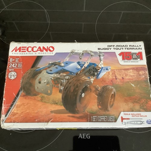 Meccano off road rally buggy - meccano,