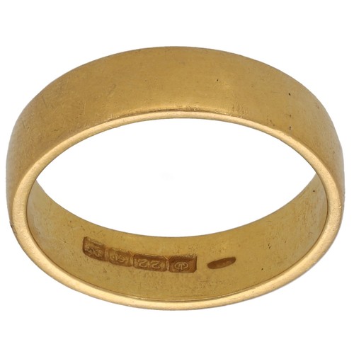 22ct gold ring 94g - 6.94g, wedding