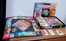 Monopoly The Super Mario Bros. Movie Edition Board Video Game 100% Complete  