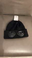 Cp Company Mens Black Beanie