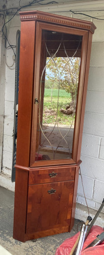 Morris corner display - display, cabinet