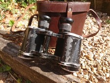 WW2 German Wehrmacht Dienstglas 6x30 DDX Voigtlander Binoculars Working Great