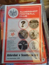 Aldershot V Scunthorpe United
