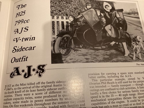 Ajs twin sidecar outfit - ajs,