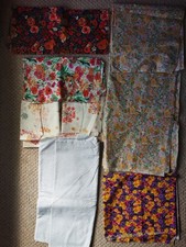vintage cotton material bundle