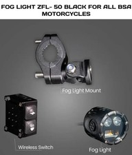 FOG LIGHT ZFL-50 BLACK FIT FOR