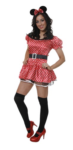 Ladies missy mouse costume - missy,