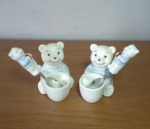 Set teddy bear ceramic - set, 2
