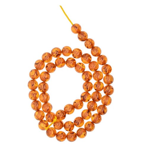 Brown amber 8mm - brown,