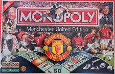 Vintage 2003 Limited Edition Manchester United Monopoly Game 100% Complete -OB8