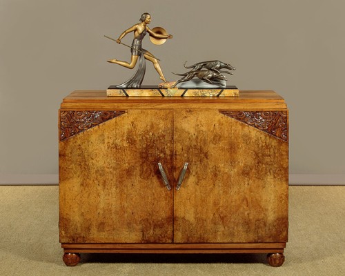 Small art deco side cabinet - small,