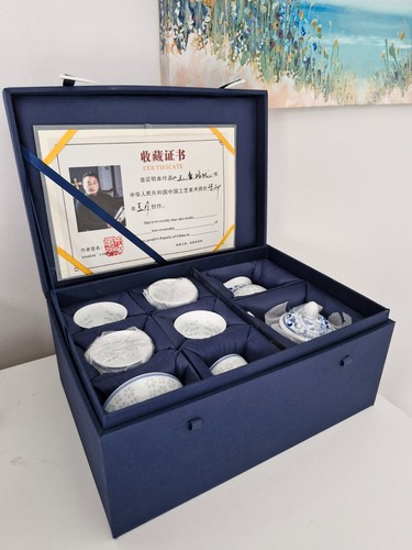 Boxed republic china tea - of,