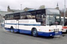 Coach Photo - Tayside Greyhound H856AHS Volvo B10M Plaxton