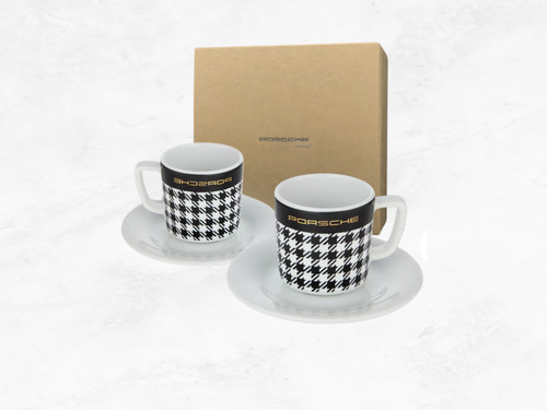Porsche espresso cups pepita - espresso,