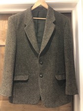 Vintage Harris Tweed Blazer Jacket BHS  42R Smart Country Sports Tlc Required