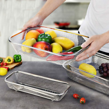 Wire Mesh Colander Tray Fruit