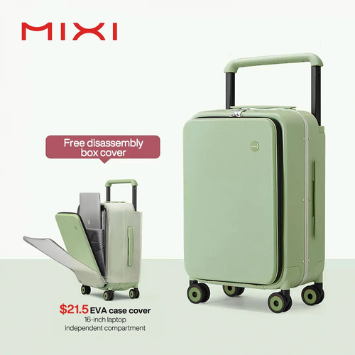 Wide handle suitcase - handle, men