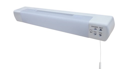 Shaver light bathroom wall - bathroom,