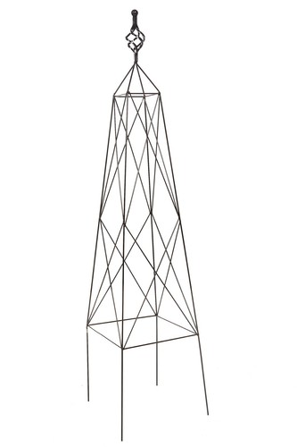 Steeple metal garden obelisk - steeple,