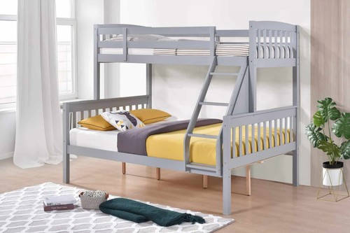 Triple bunk bed grey - triple,