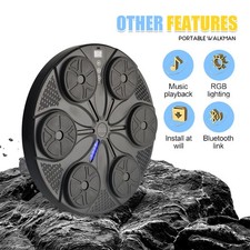 Smart Punching Boxing Electronic Music Machine with LED Home Training Bluetooth