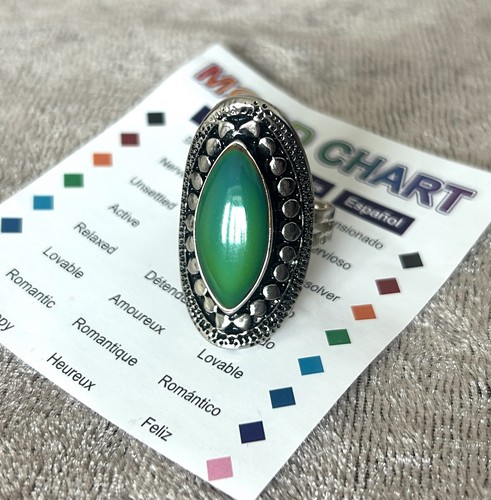 Trendy mood rings with - mood,