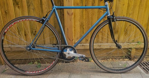 Blue fixed gear - fixed,