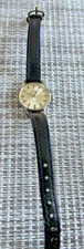 OMEGA Geneve Ladies Vintage 1960’s Manual Silver Watch Leather Strap