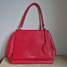 Lulu Guinness Red Leather Bag
