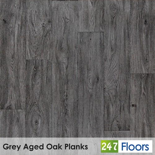 Plank tile effect vinyl - tile,