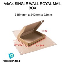 A4 C4 Royal Mail Large Letter